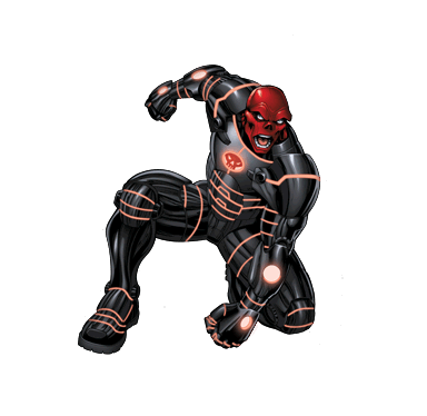skull red marvel avengers characters bio hq
