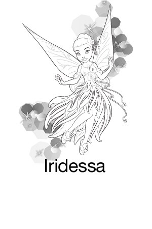 pixie fairies coloring pages