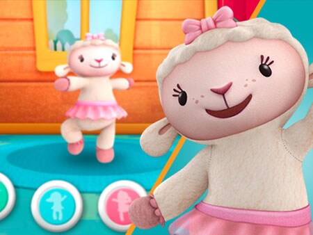 doc mcstuffins with lambie