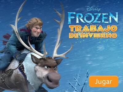 Frozen - Trabajo de invierno | Juegos de Frozen | Disney LOL