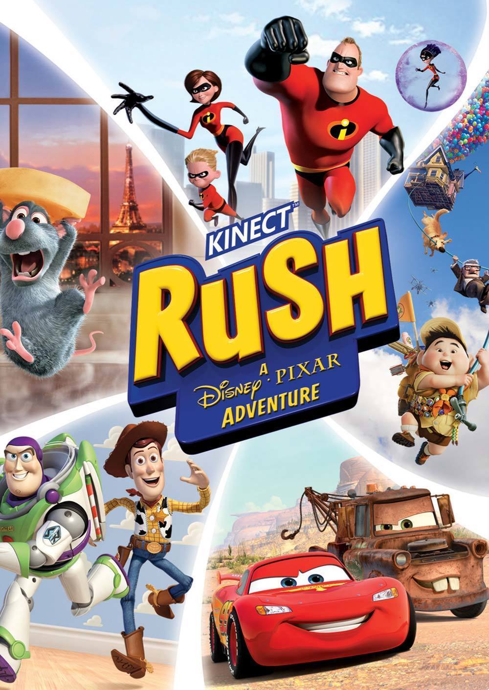 Rush a disney pixar adventure прохождение