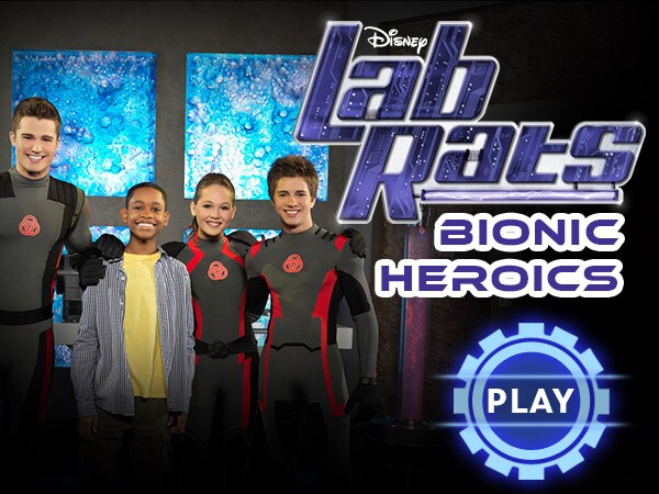 Lab Rats Bionic Heroics Disney Lol