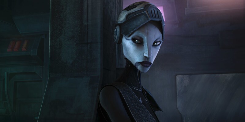 Asajj Ventress as a bounty hunteer