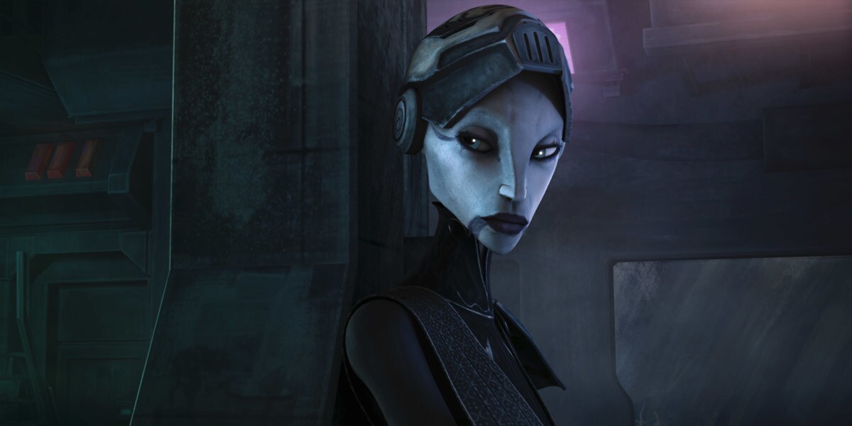 Asajj Ventress as a bounty hunteer