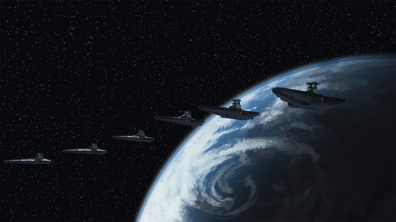 General Grievous and his cruisers suddenly arrive, ready for battle. As the Separatist fleet pres...
