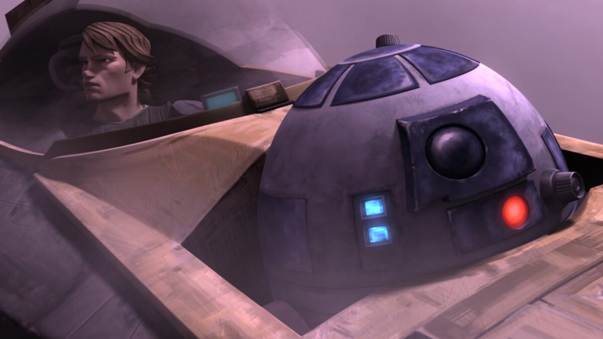 R2-D2 and Anakin in Clone Wars 