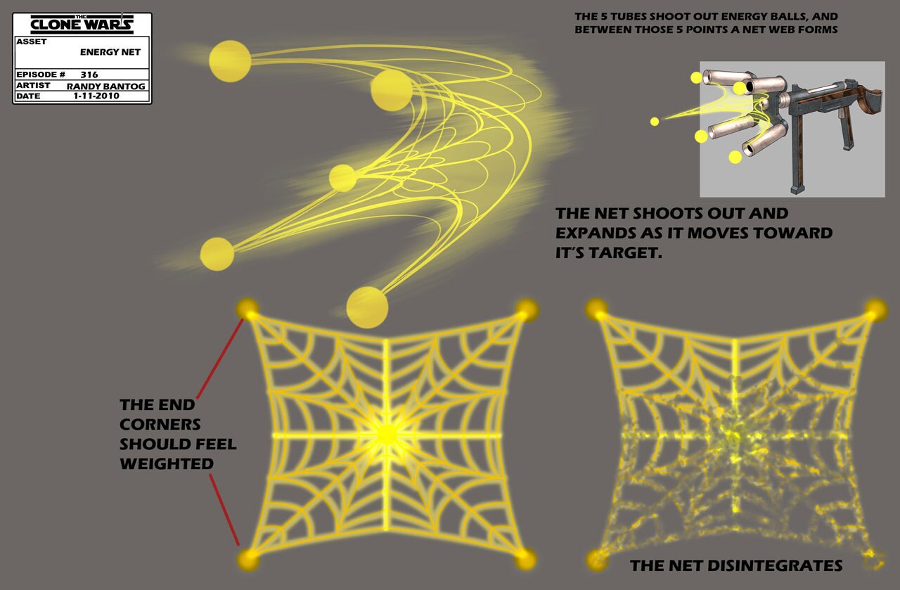 Trandoshan hunter electro-net concept illustration