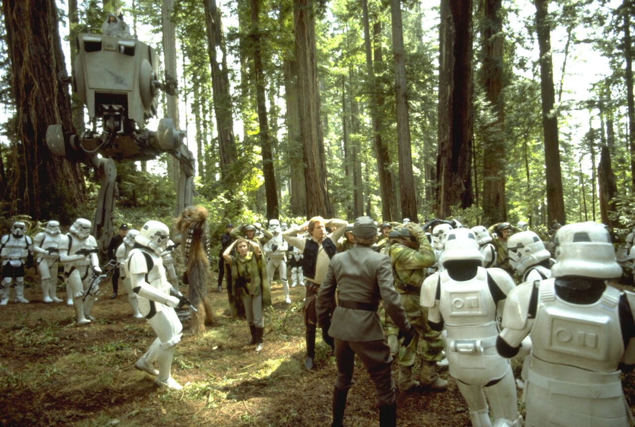 On Endor, the Empire made extensive use of AT-STs as patrol vehicles. Endor’s vast forests and ta...