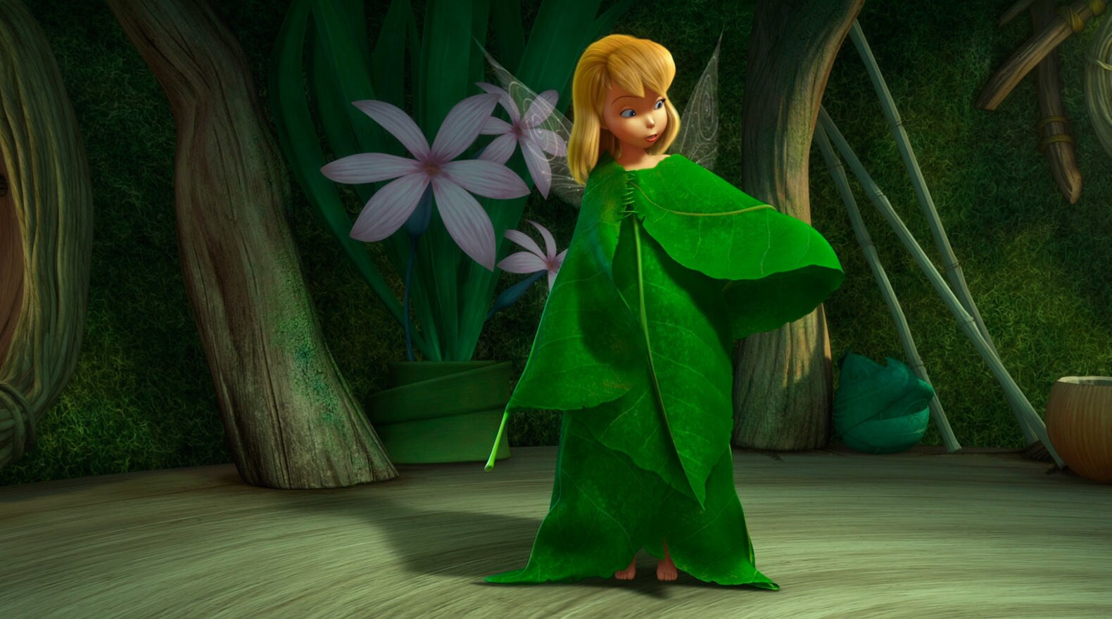 Tinker Bell realizes she needs to put her own spin on things, including her clothes.