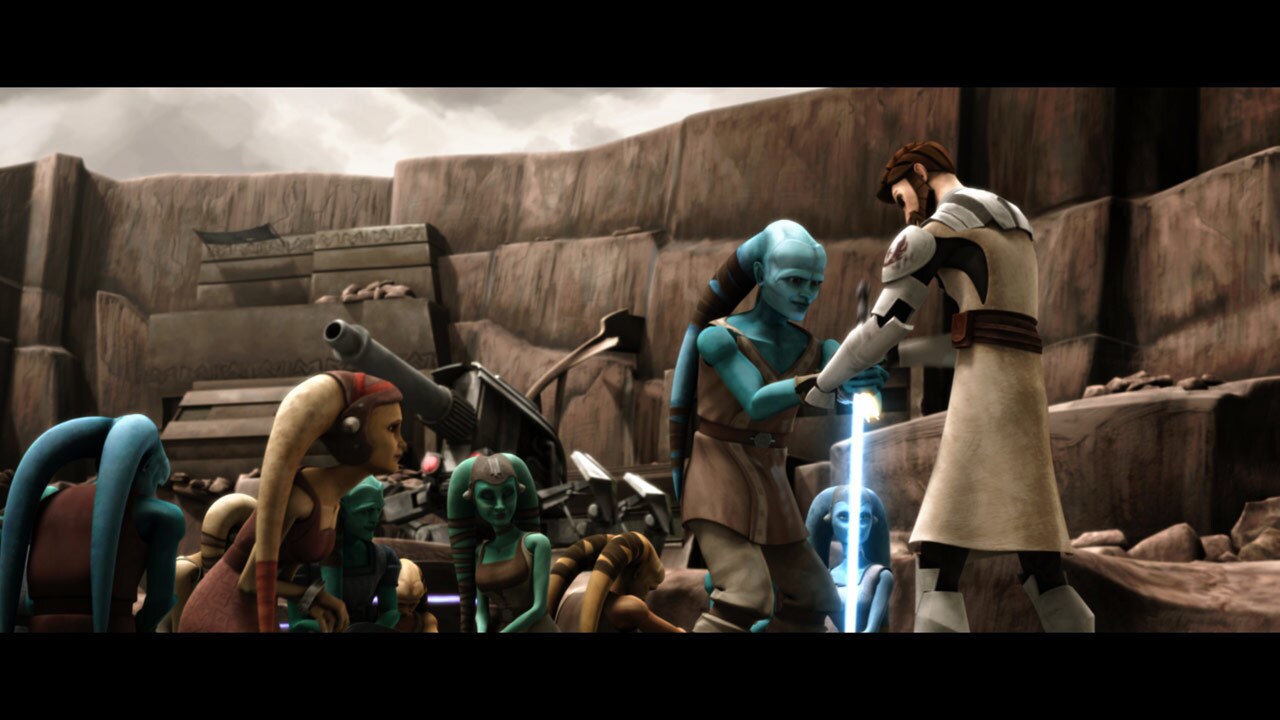 Kenobi splits his forces, sending Cody and some of his troopers ahead to act as a diversion. Keno...