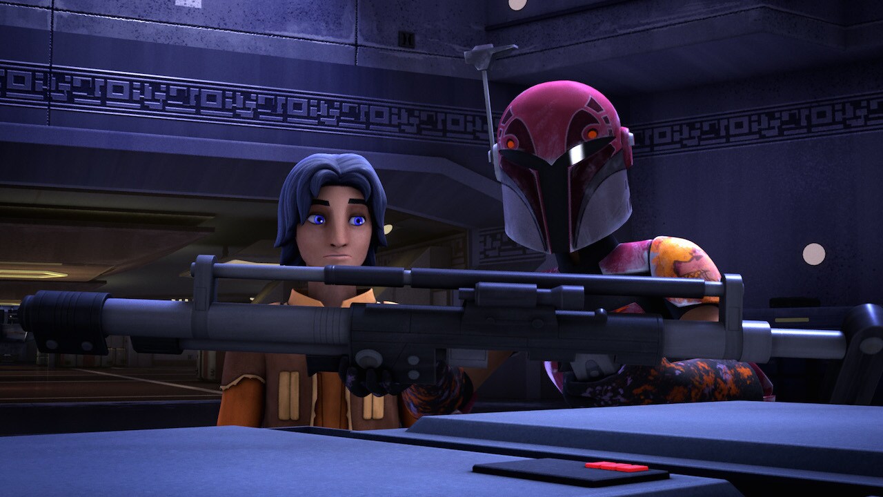 As part of the rebels’ mission to steal Imperial weapons on Garel, Sabine pretended to be an Impe...