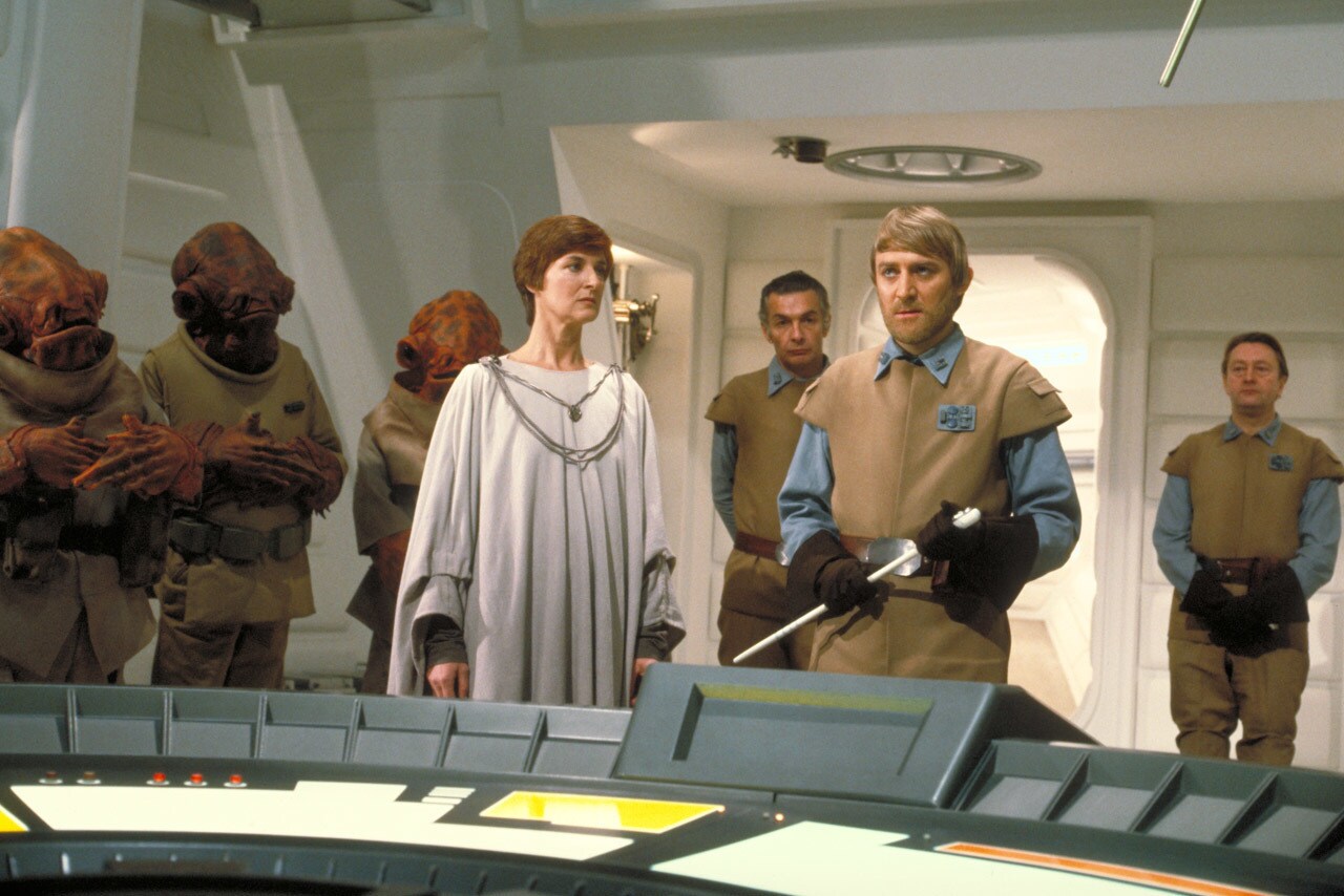 Mothma served as the civilian leader of the Alliance, working to gain allies for the fledgling or...