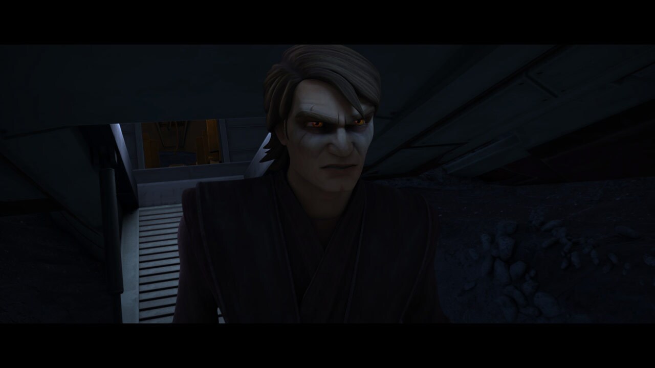 Obi-Wan contacts Ahsoka, ordering her to disable the shuttle and not to engage Anakin. Just then,...