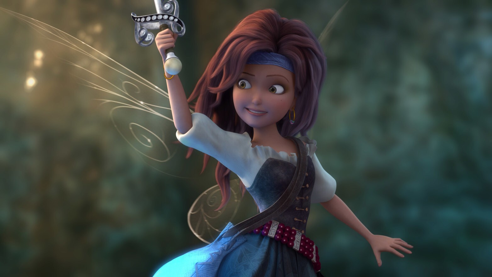 Zarina flies away to join forces with the pirates of Skull Rock.