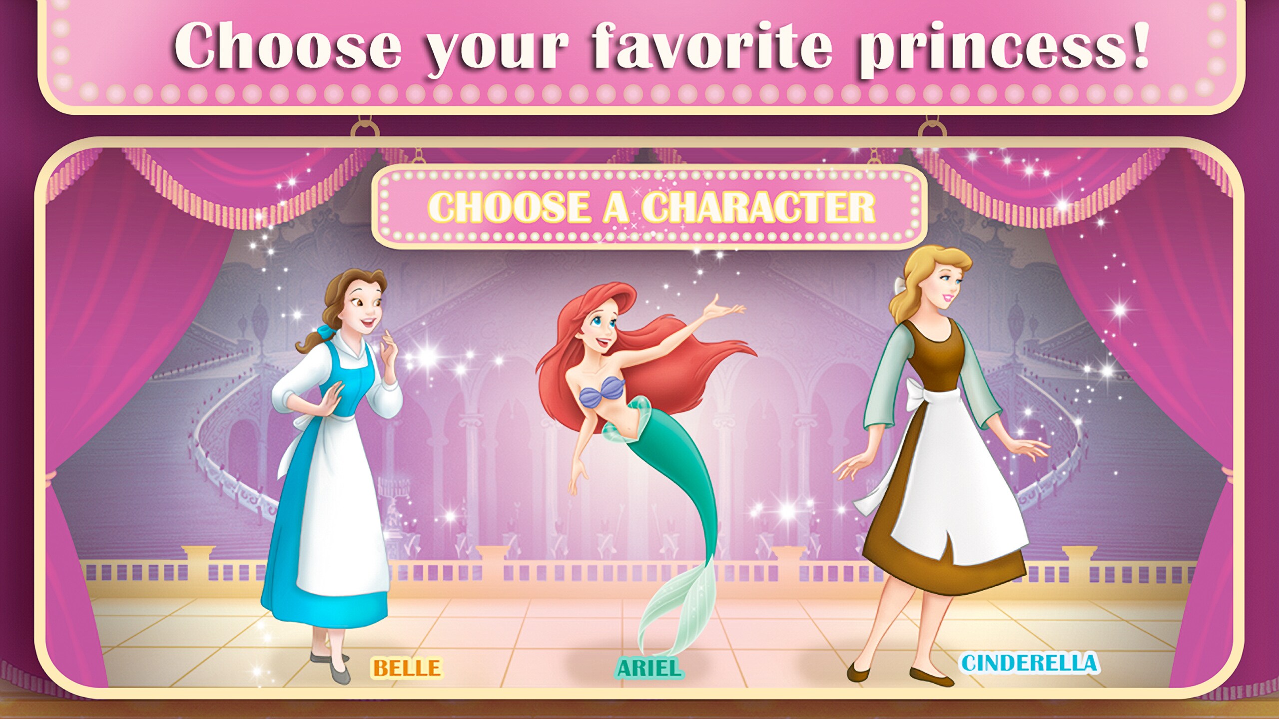 Disney Princess Story Theater Gallery | Disney Games | Indonesia