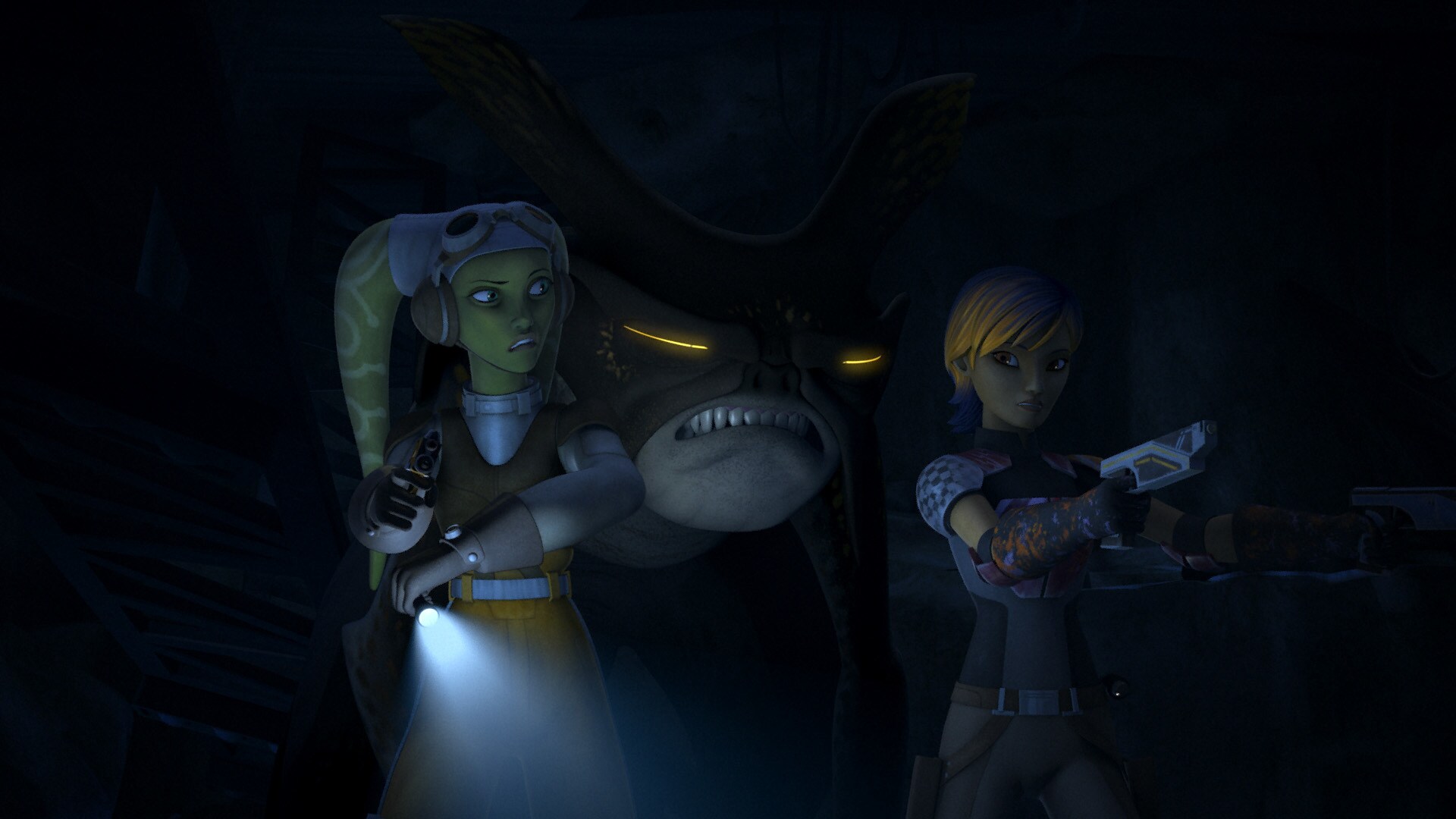 While on a mission to the lonely asteroid Fort Anaxes, Hera and Sabine ran afoul of ferocious cre...