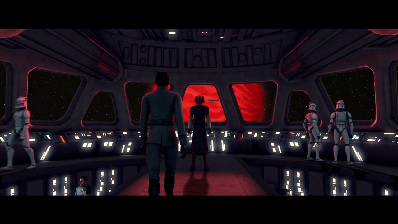In the Abregado system, Plo Koon's force of three Republic attack cruisers close in on a mysterio...