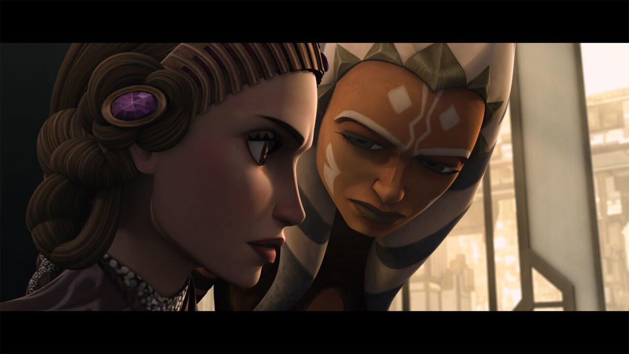 All are surprised to see Lux, especially Ahsoka. In an angry voice, Lux accuses Count Dooku with ...