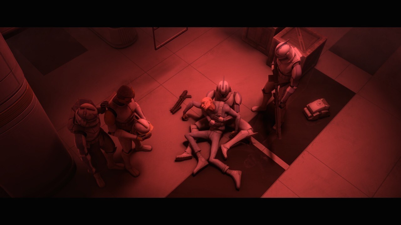 The two clone troopers served as snipers under the clone commander Havoc, then improvised a despe...