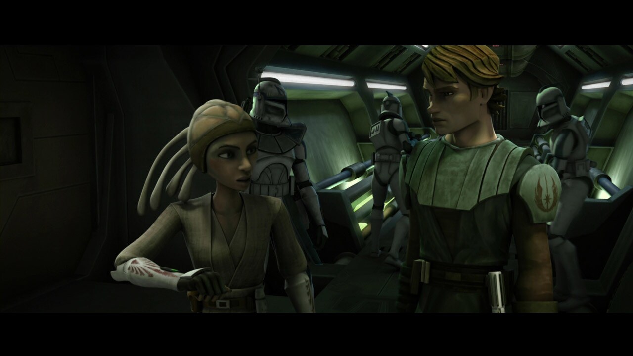Skywalker, Gallia, Rex and several other clones then cut their way aboard the destroyer. Anakin o...