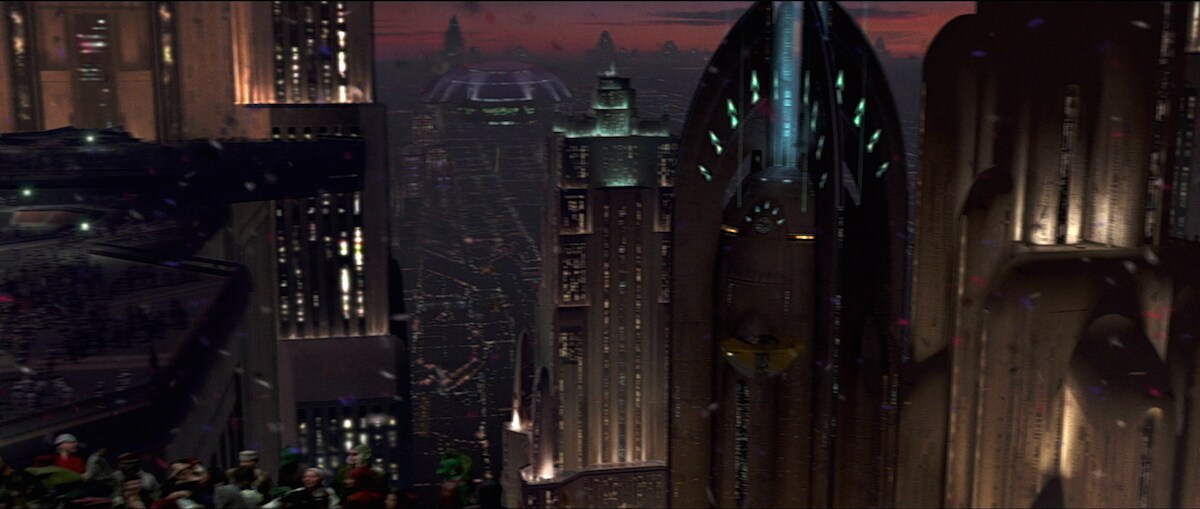 Coruscant during the time of the Galactic Empire