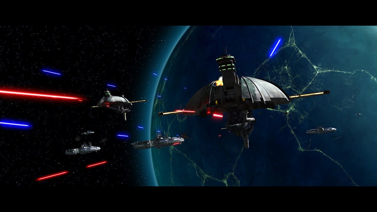The resource-rich planet Christophsis is surrounded by Separatist cruisers. Anakin Skywalker's ta...