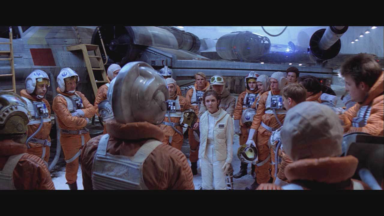 Later, the Alliance had set up a new base on the frozen world of Hoth. Princess Leia was one of t...
