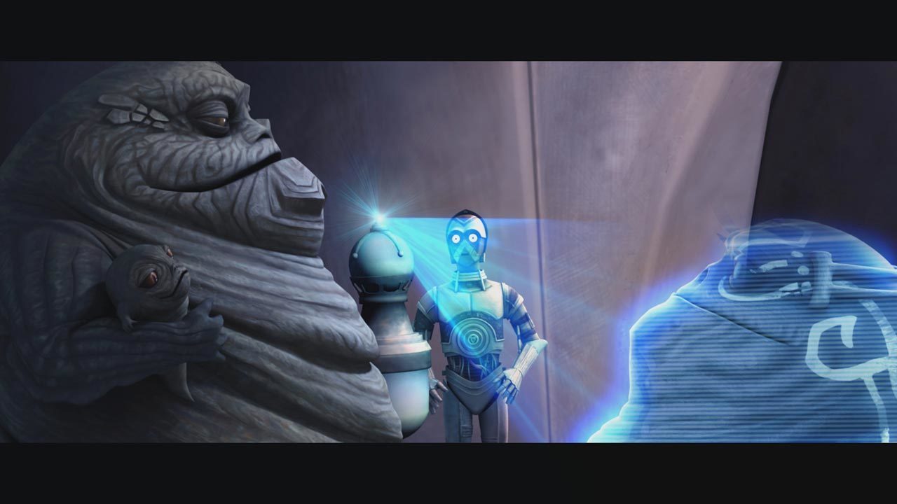 With Jabba's court watching, Ziro confessed to the plot and implicated Count Dooku. The Separatis...