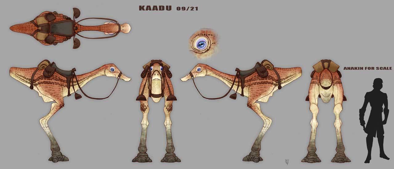 Kaadu final creature design illustration