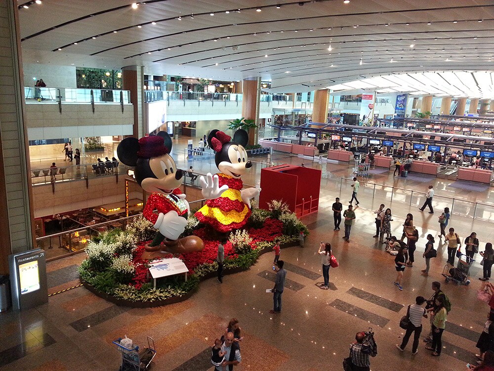 Changi Airport Media+ Christmas Campaign Disney Thailand