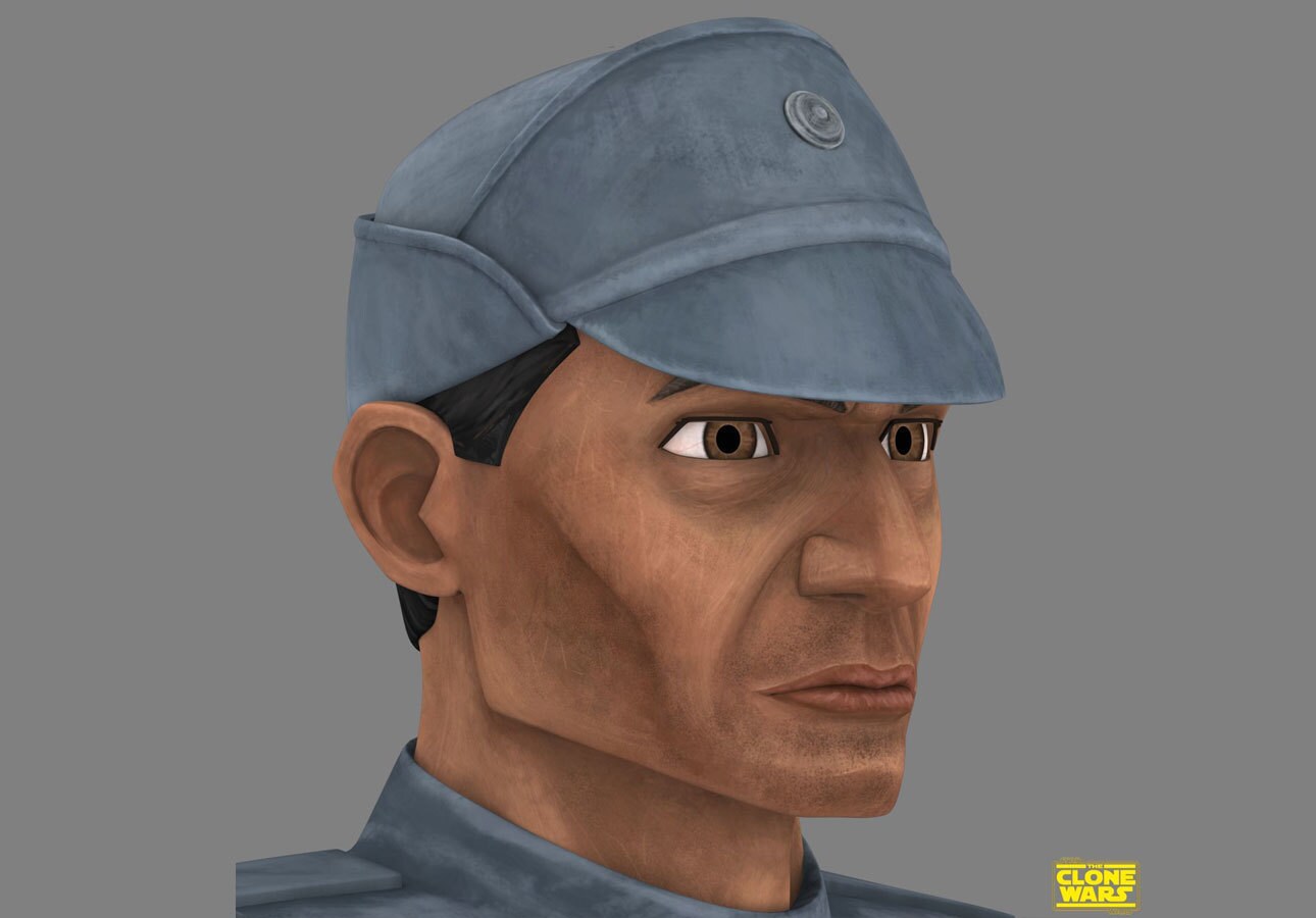 This is the first episode in which clone officers wear hats. "I was testing Clone Wars Adventures...