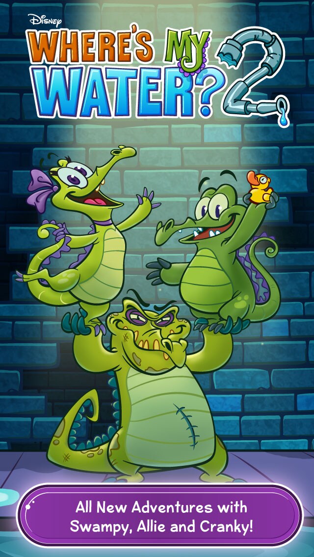 Where's My Water? 2 iPhone 5 Gallery Disney Australia Games