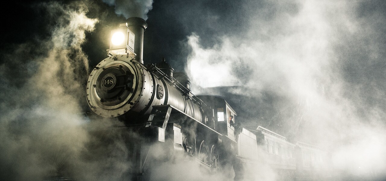 Image of a train from the movie "The Lone Ranger"