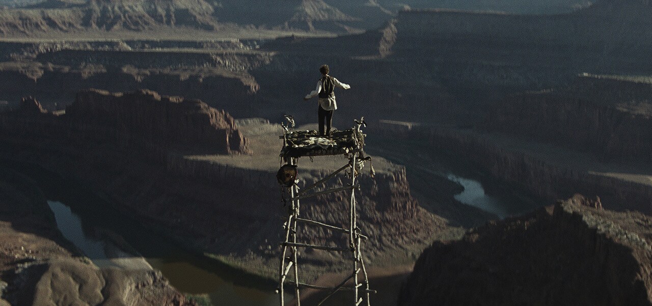 Image of the spirit tower from the movie "The Lone Ranger"