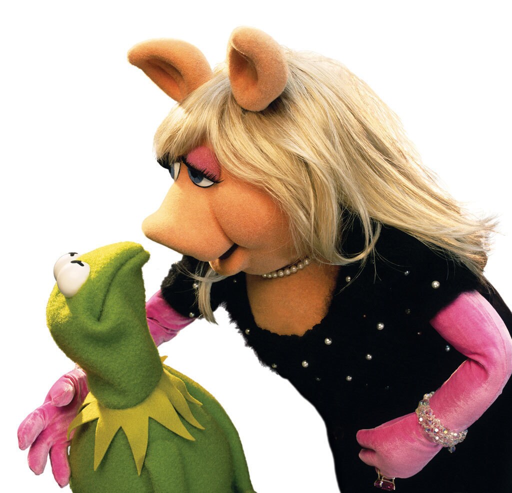 "He tries so desperately to hide his love for me" - Miss Piggy