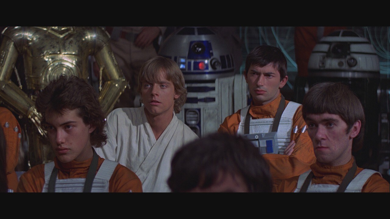 Wedge Antilles met Luke Skywalker when the two sat next to each other at General Dodonna’s briefi...