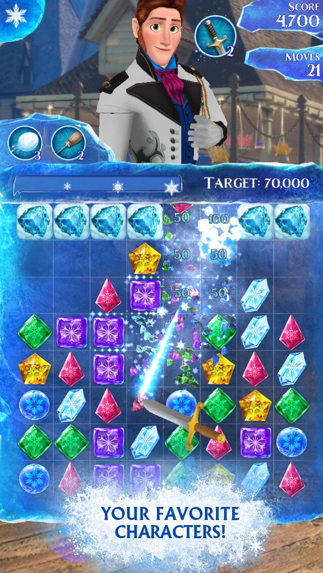 Frozen Free Fall iPhone 5 Gallery Disney Games Philippines