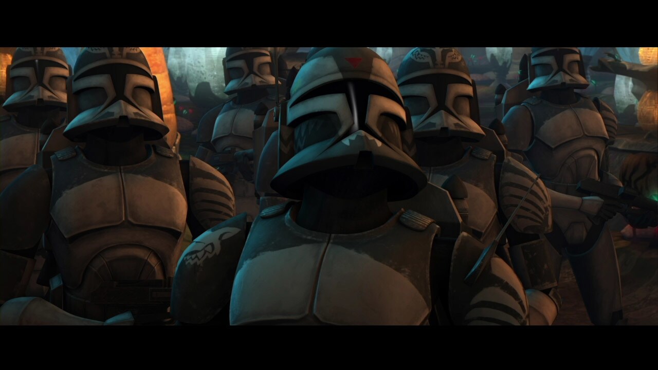 Wolffe served on the ground on Felucia during a battle led by Plo Koon and Anakin Skywalker to ch...