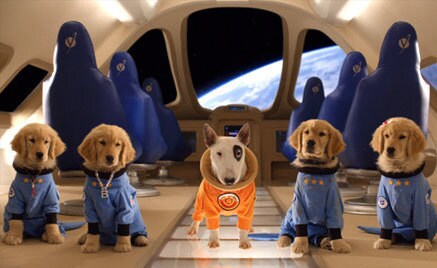 The Buddies look great in their new space uniforms!