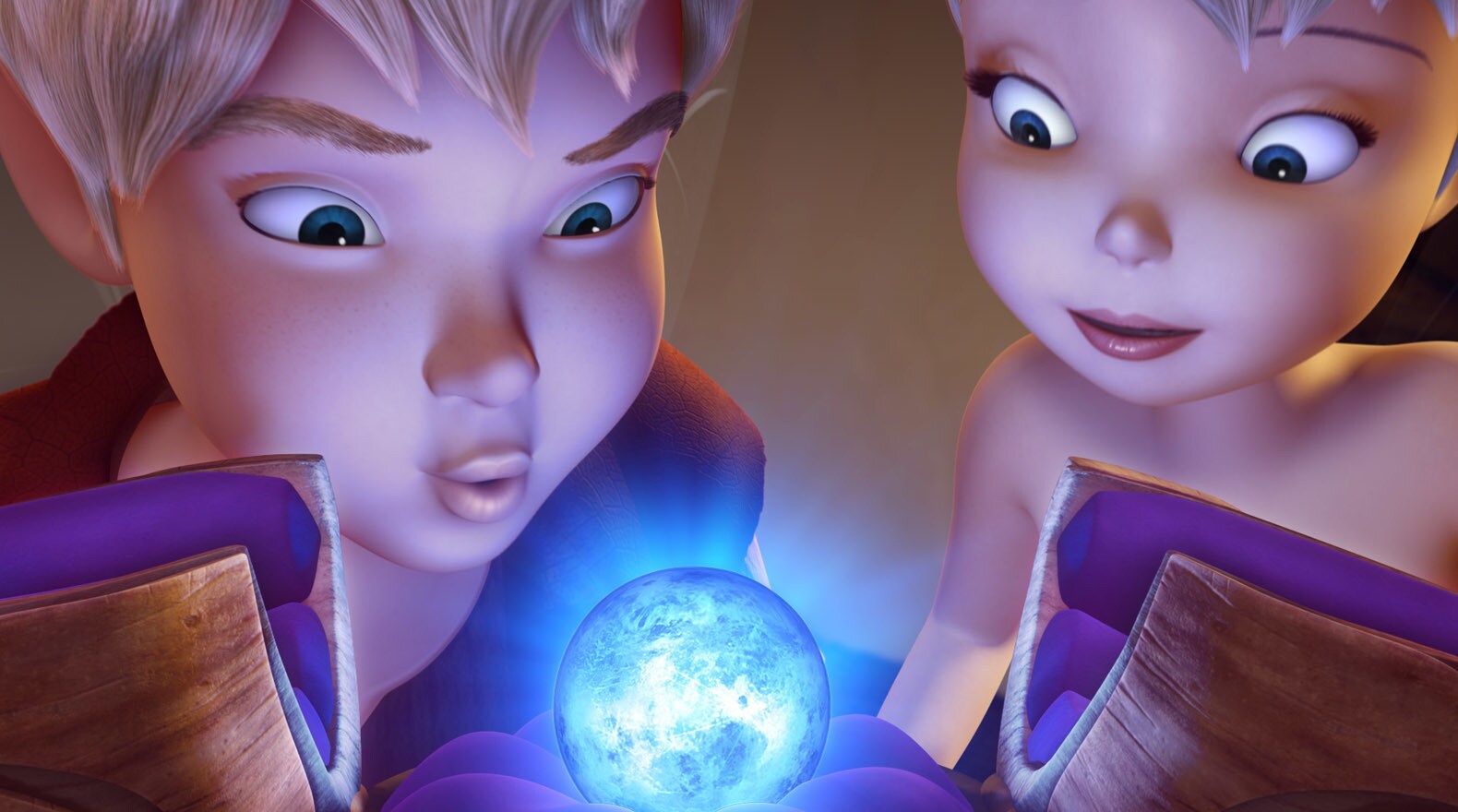Tink and Terence work together to build a scepter for the moonstone.