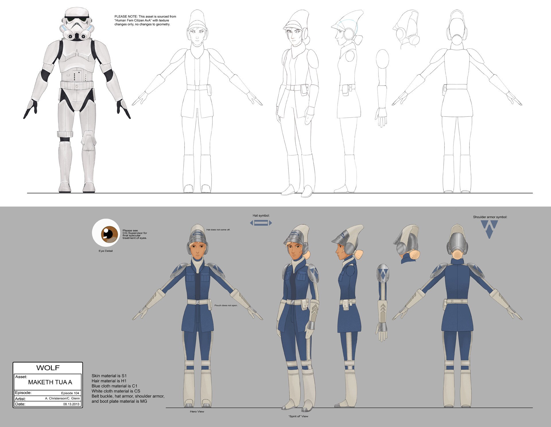 Maketh Tua full character illustration by Amy Beth Christenson and Chris Glenn.
