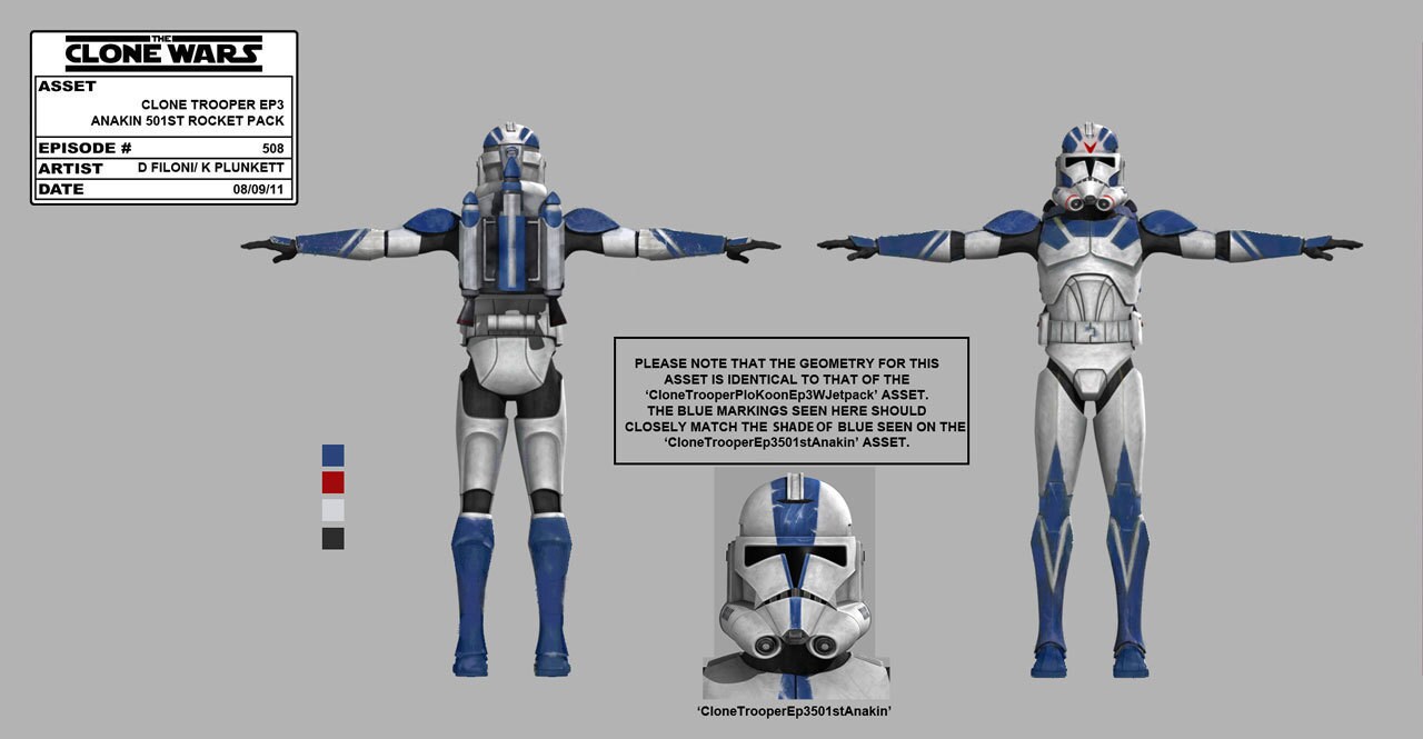 Seen briefly aboard the gunship in the first arc are 501st jetpack troopers with Captain Rex. The...