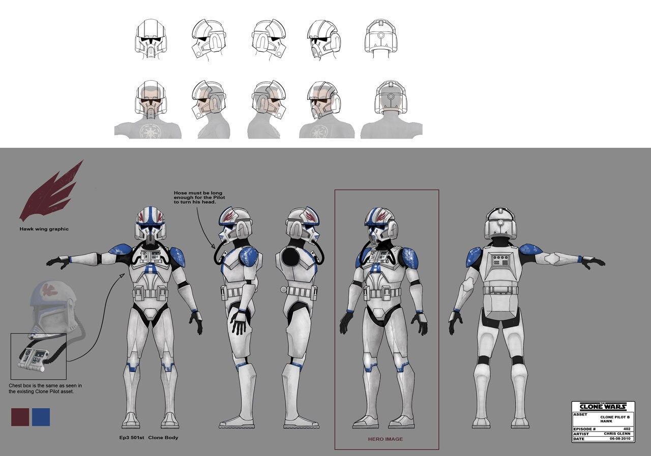 Updated clone pilot Hawk final design