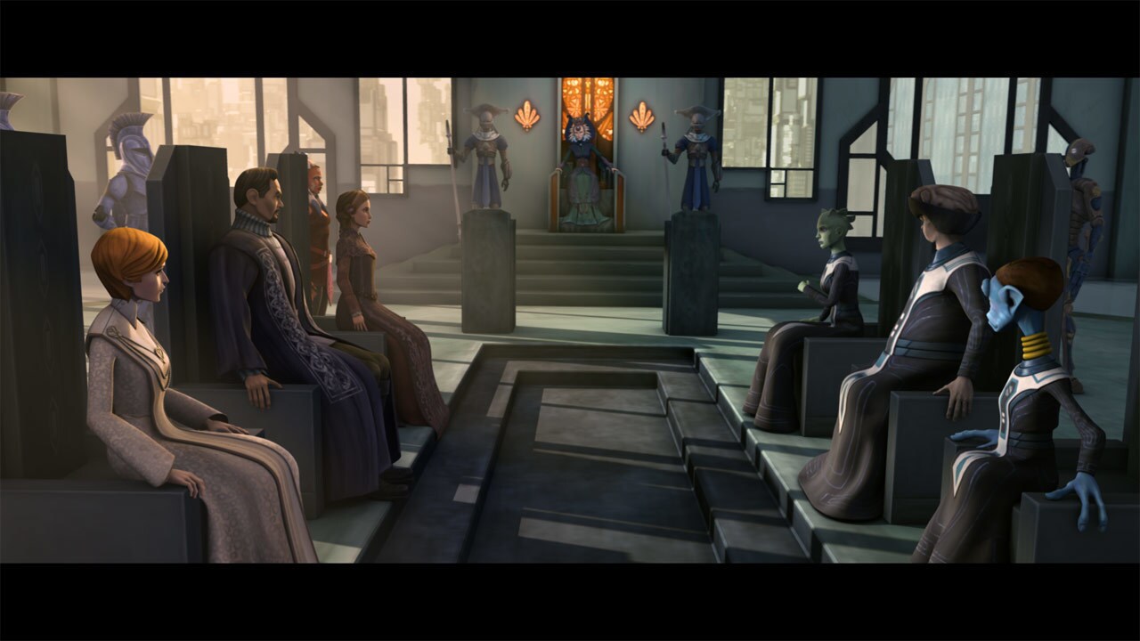 Mothma was one of the Republic's representatives to peace talks with the Separatists, convened by...