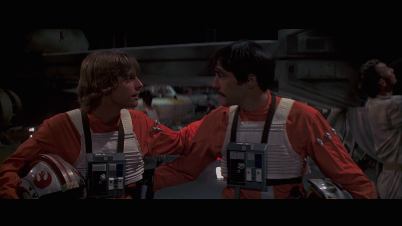 Luke volunteered to join the attack, flying with Red Squadron. To his surprise, one of his fellow...