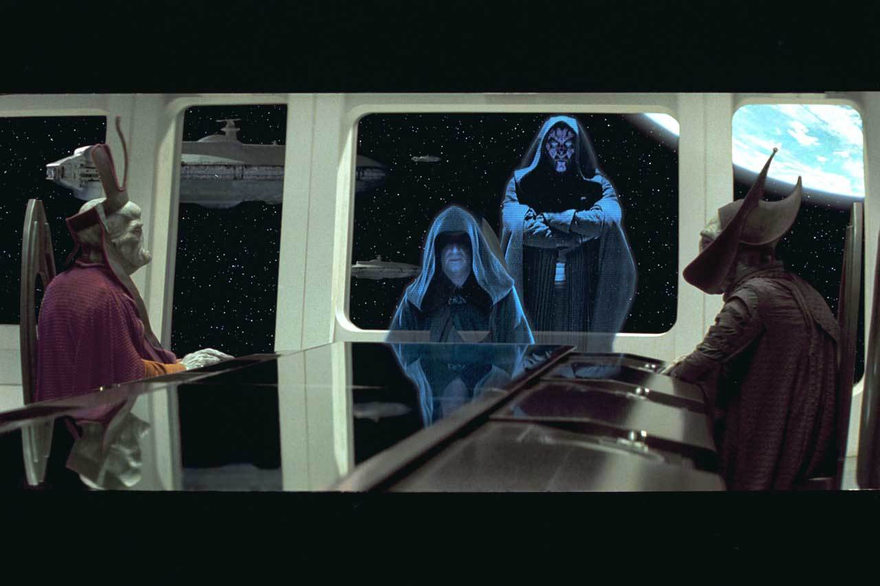 After Queen Amidala escaped the Trade Federation's blockade of Naboo, the Sith Lord Darth Sidious...