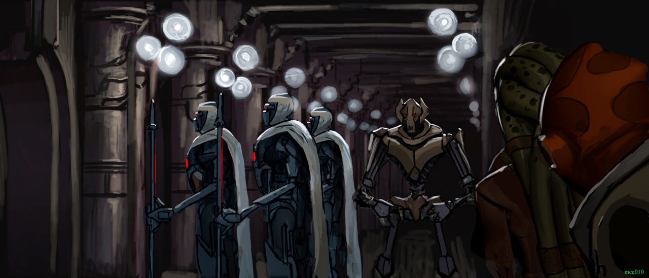 Concept lighting for General Grievous and MagnaGuards