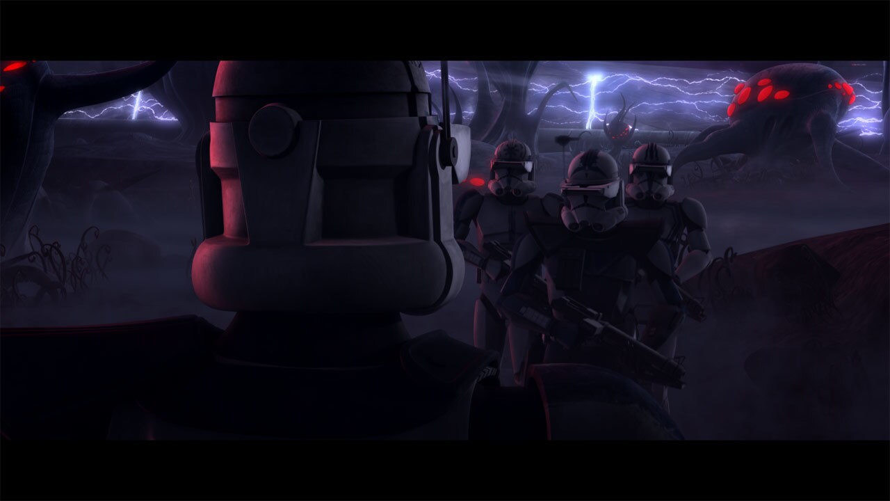 Fives, Jesse and Hardcase are up for the assault on the supply ship. Fives informs Captain Rex th...