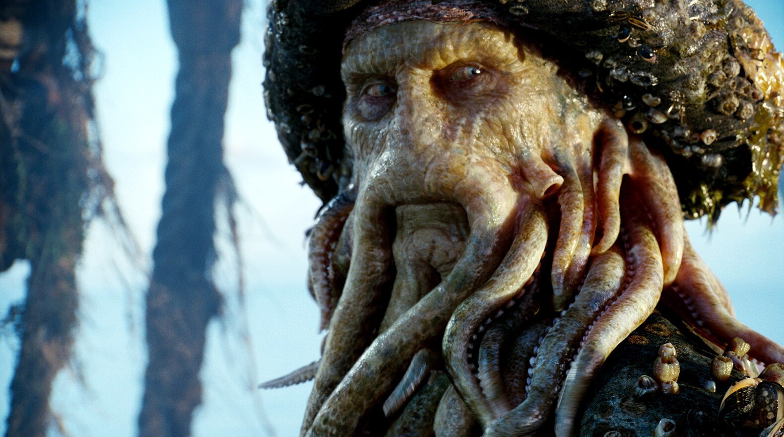 The captain of the Flying Dutchman is a terrifying adversary.