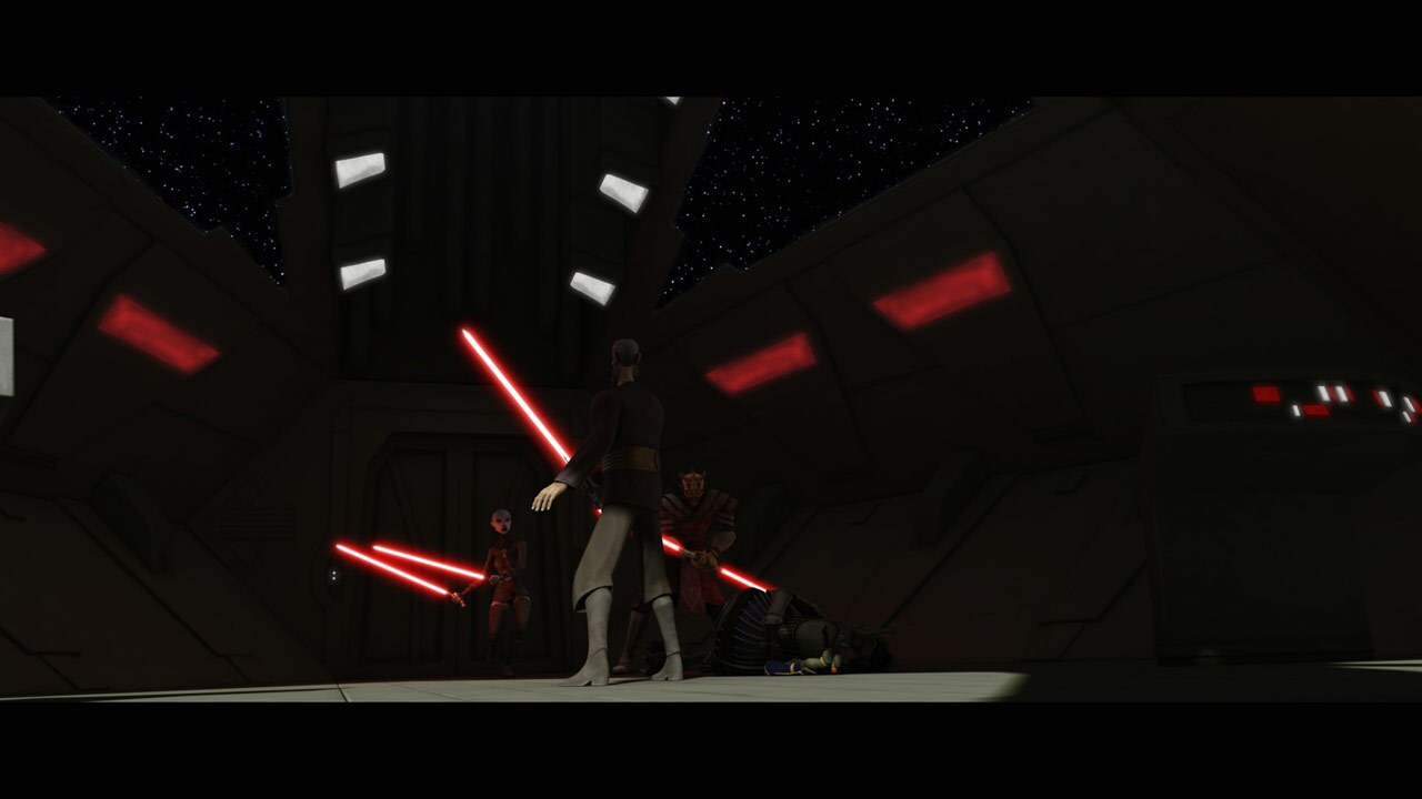 Dooku was enraged that Savage had failed, but this concern was set aside as greater problems emer...
